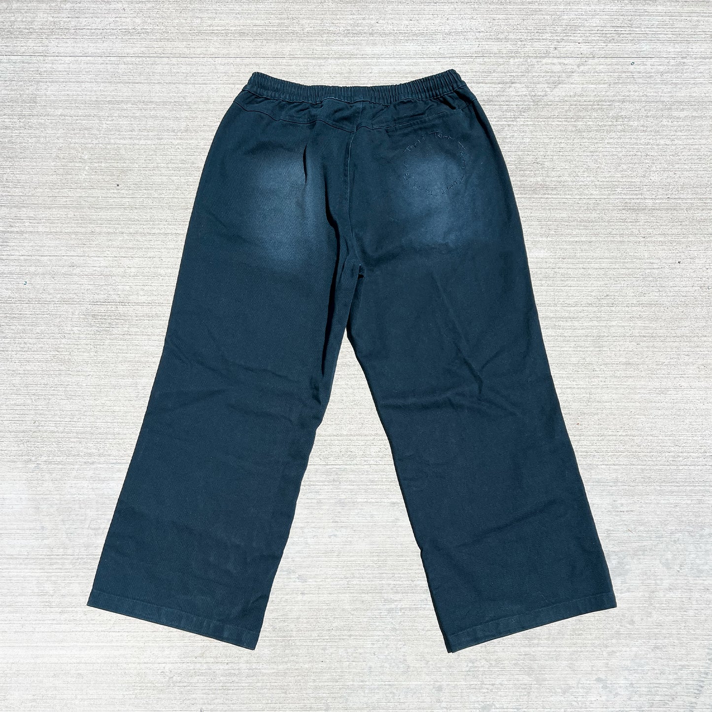 midnight blue skate pant